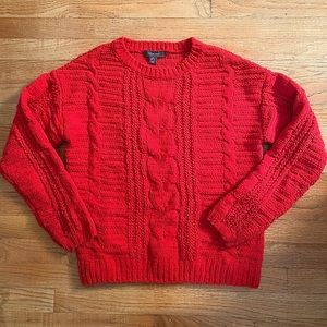 Red Soft Sweater